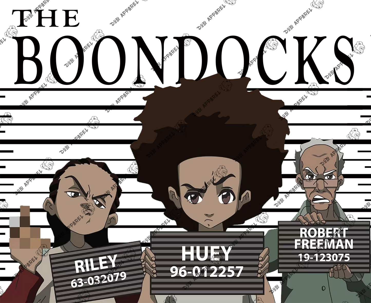 The Boondocks Mugshot Tshirt