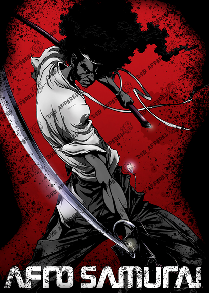 Afro Samurai - Red-tones TShirt