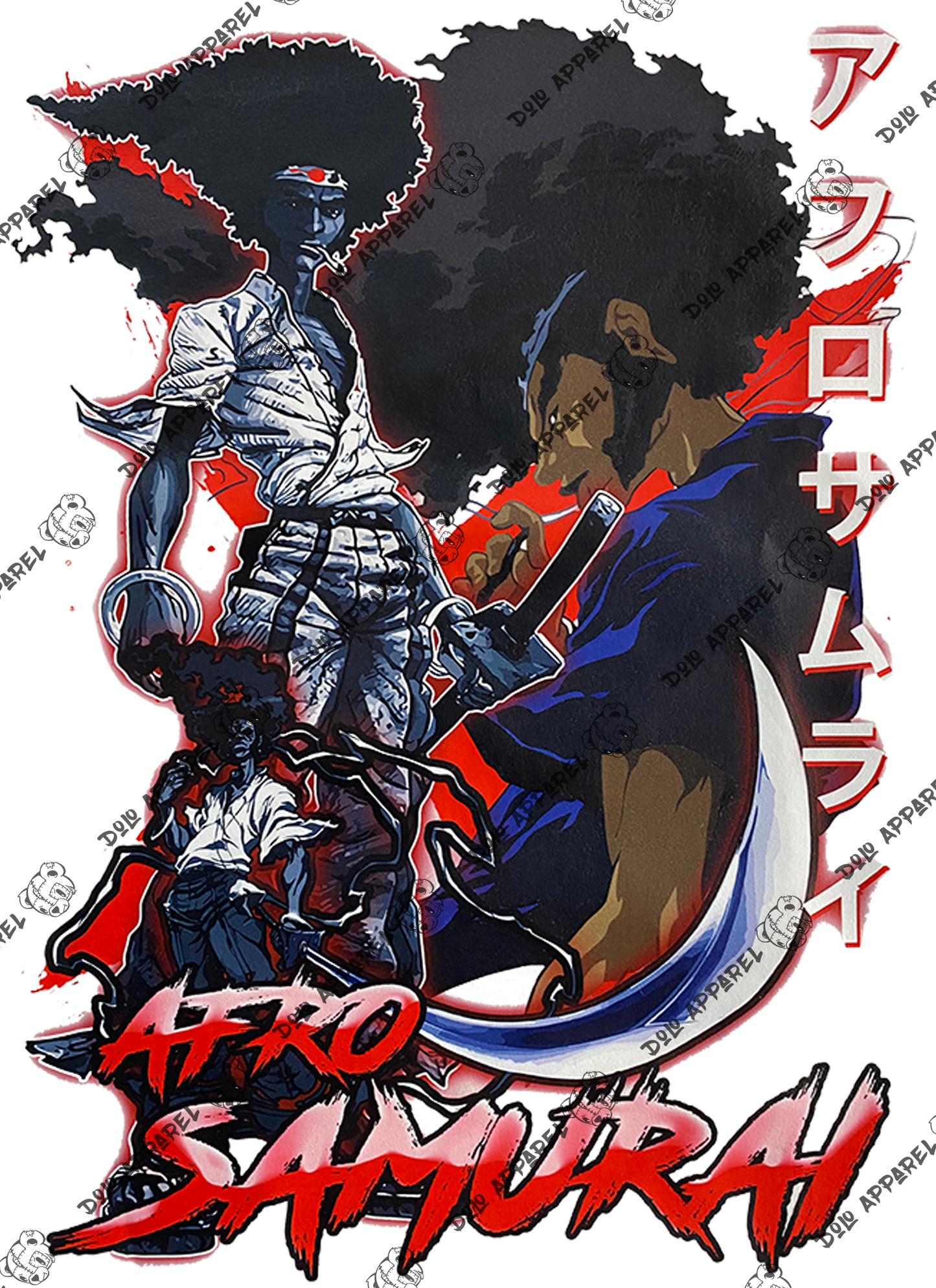 Afro Samurai T Shirt