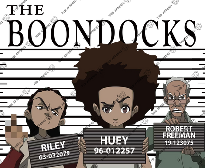 The Boondocks Mugshot Tshirt
