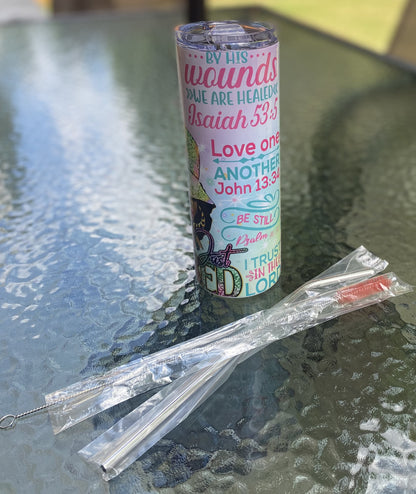 Bible Quotes 20oz Tumbler