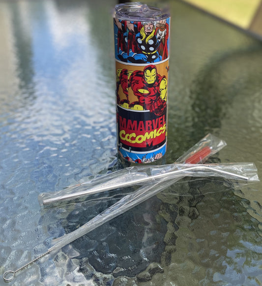 Marvel Hero's 20oz Tumbler