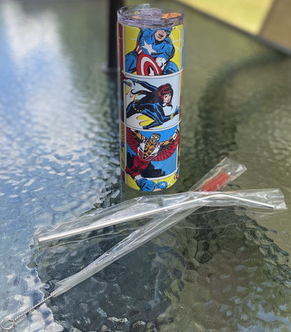 Marvel Hero's 20oz Tumbler