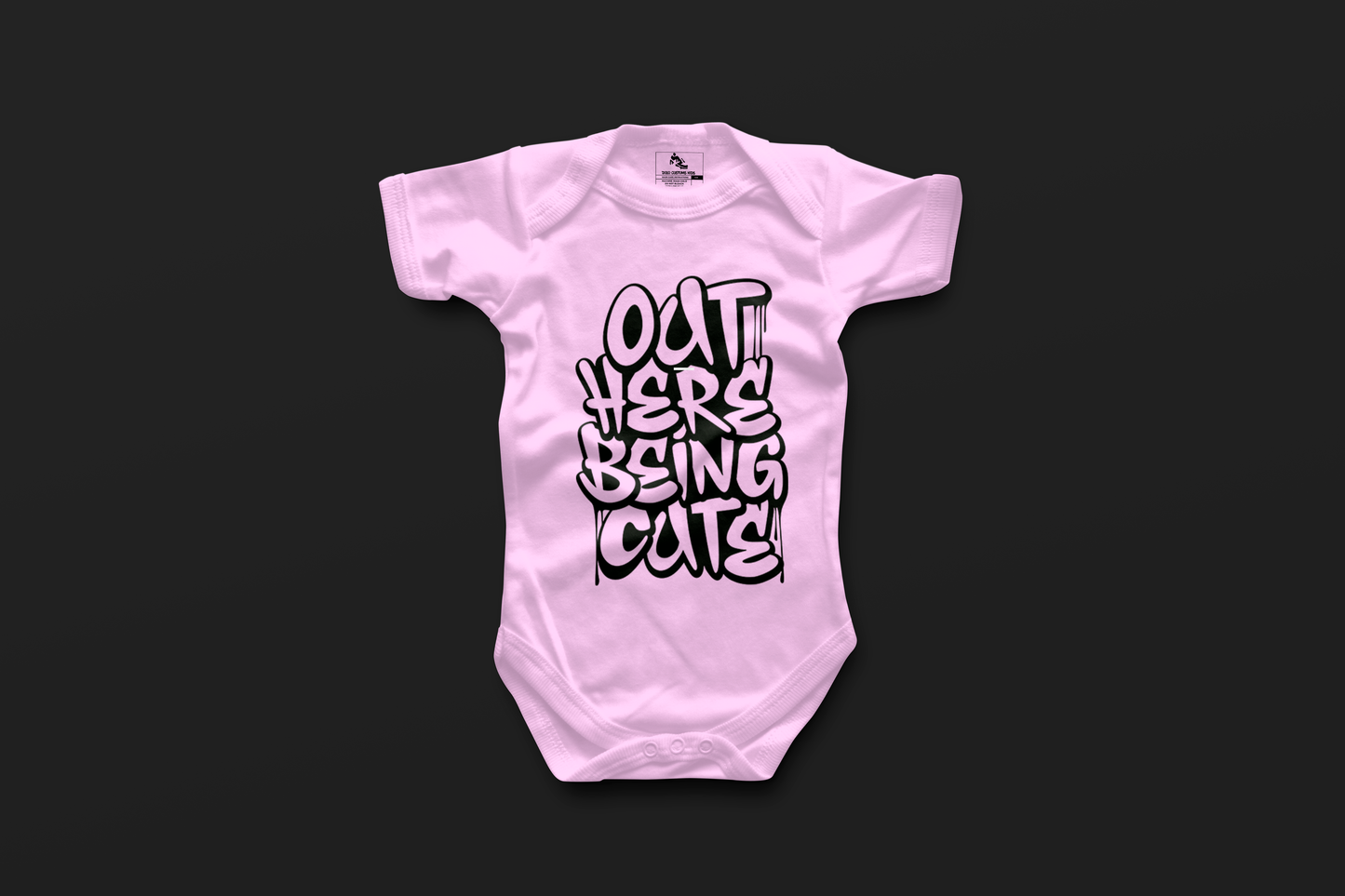 Out Here Being Cute Infant Onesie