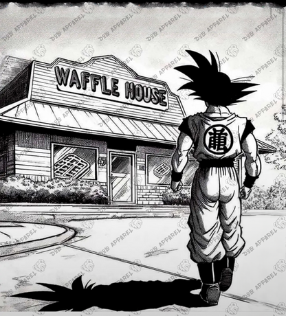 Goku VS Waffle House TShirt