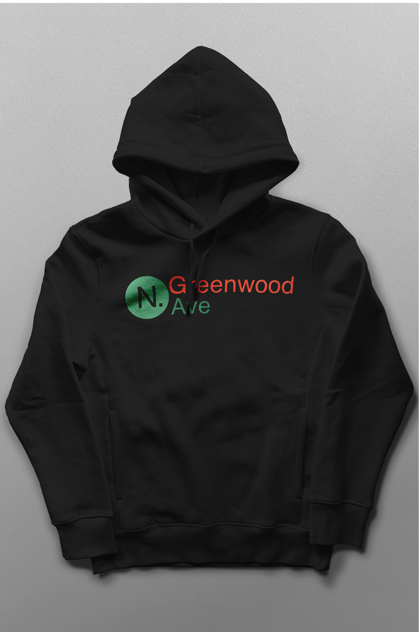 N. Greenwood Ave. Standard Hoodie